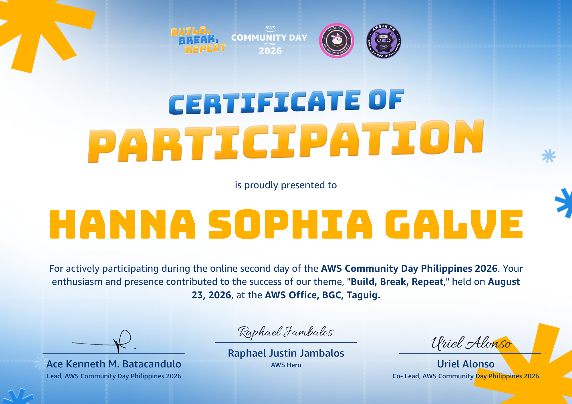 AWS Community Day Philippines 2026